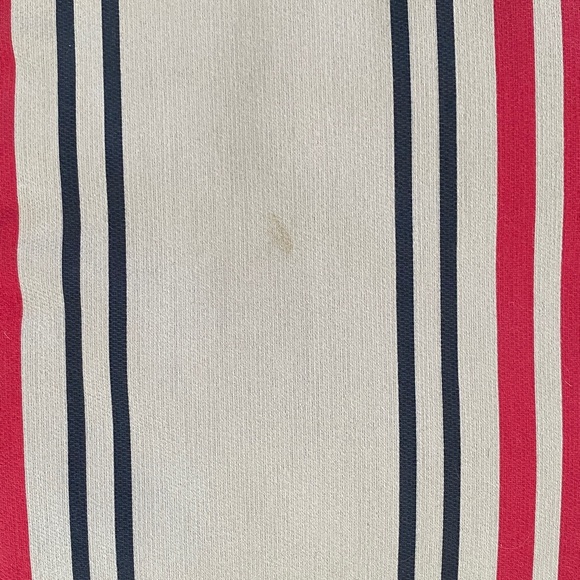 Kate Spade Red Black and Cream Striped Bag - Picture 5 of 7